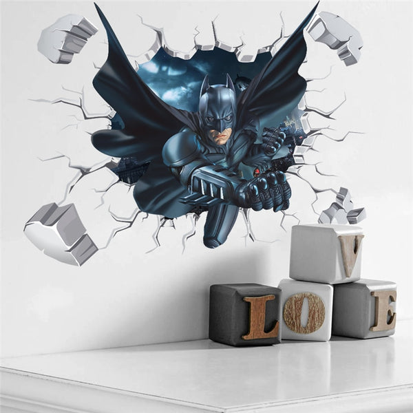 Broken Effect Decorative Wall Stickers for Nursery and Kids Room