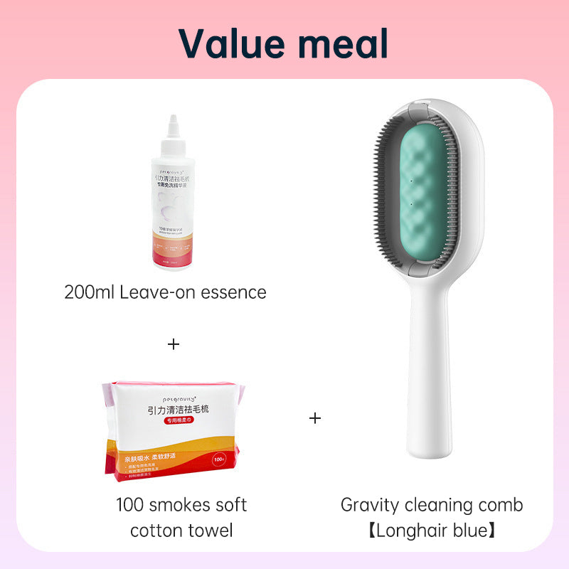 2 in 1 Hair Removal Cleaning Double Side Bath Rake Comb