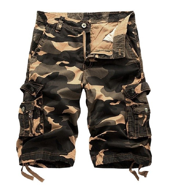 Camouflage Cargo Shorts