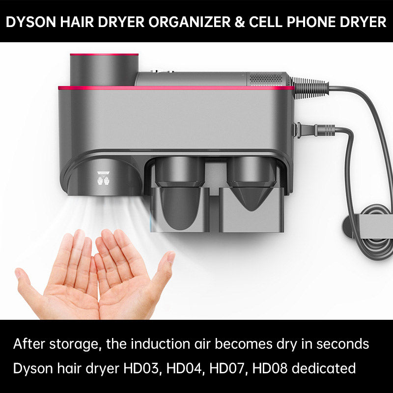 Goodies Mall MultiDry™ Dyson Hair Dryer Storage Rack
