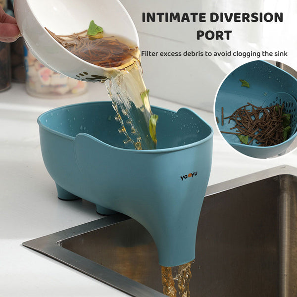 Elephant Drain Basket Multipurpose Kitchen Storage Drain Basket