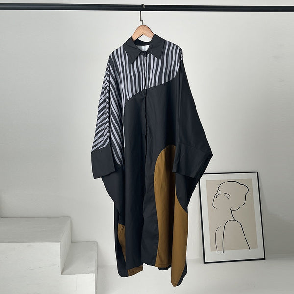 Goodies Mall ChicPatch™ Irregular Patchwork Dress