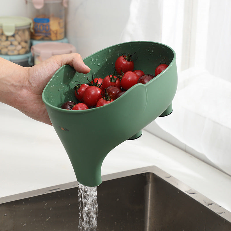 Elephant Drain Basket Multipurpose Kitchen Storage Drain Basket
