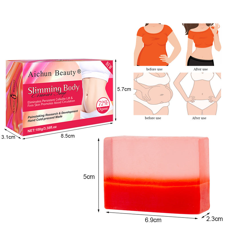 Goodies Mall Body Sculpting Two-Color Handmade Soap