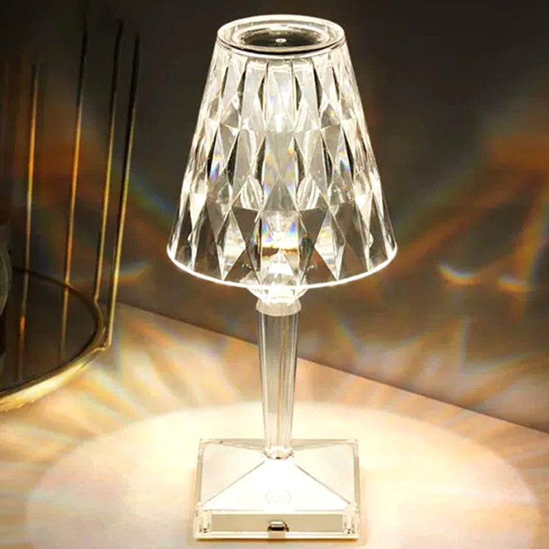 Goodies Mall CrystalGlow™ USB Diamond Desk Lamp