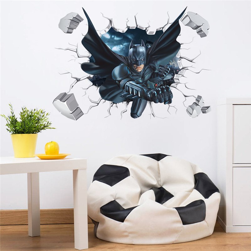 Broken Effect Decorative Wall Stickers for Nursery and Kids Room