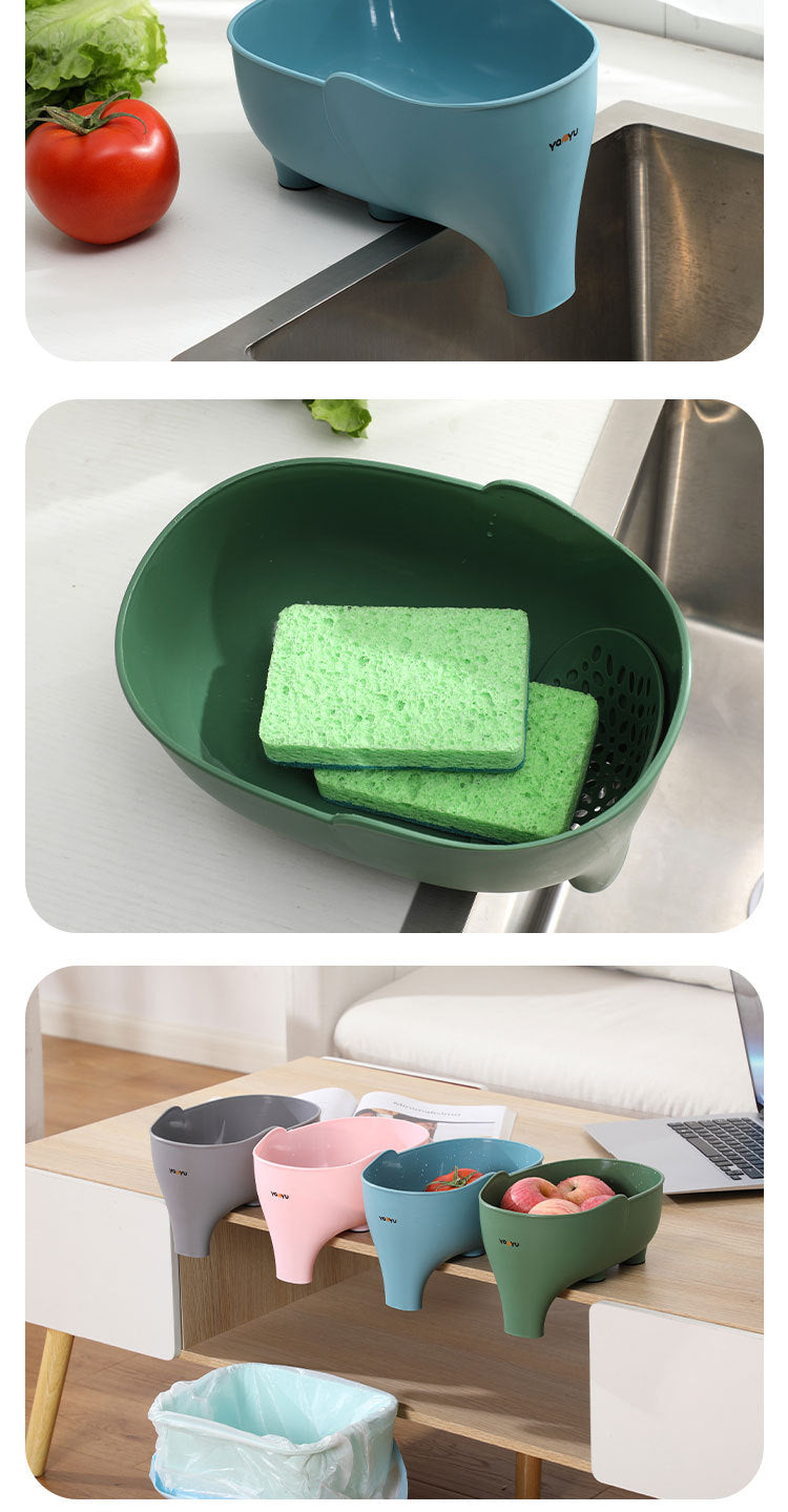 Elephant Drain Basket Multipurpose Kitchen Storage Drain Basket