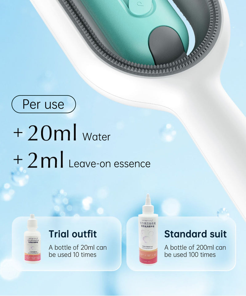 2 in 1 Hair Removal Cleaning Double Side Bath Rake Comb