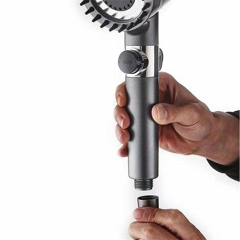 Supercharged Filter Spray Three-Speed Shower Nozzle - Handheld Faucet