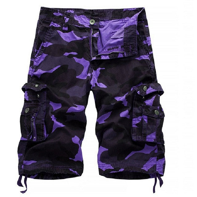 Camouflage Cargo Shorts