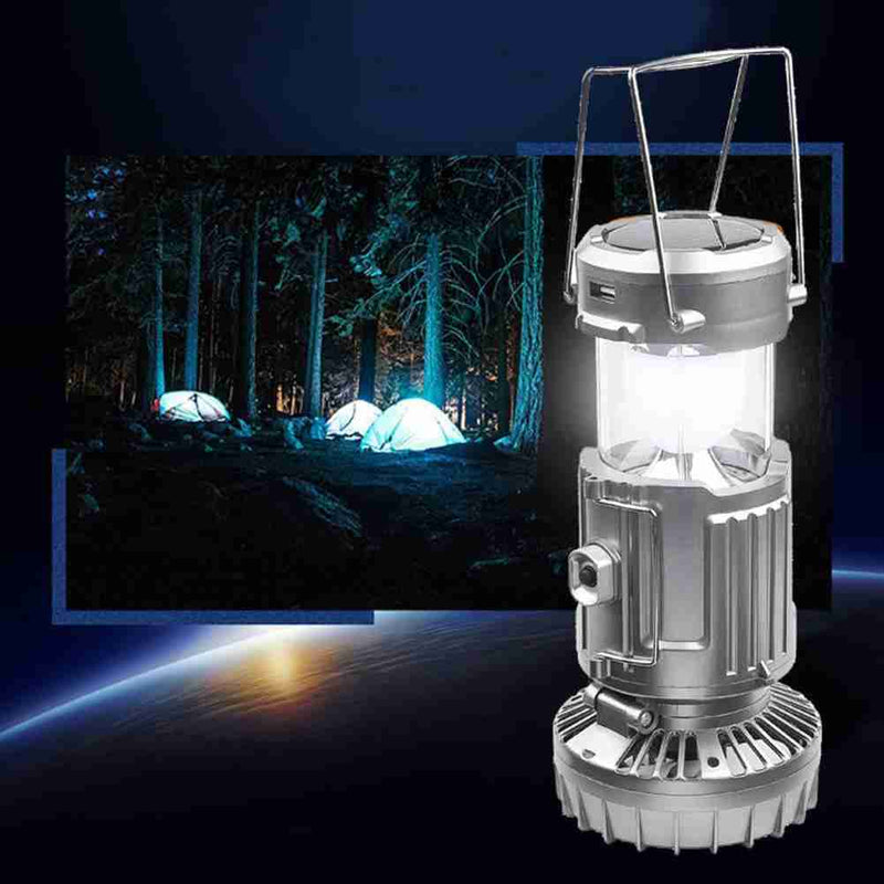 Rechargeable Light Hanging Tent Lamp Fish Flashlight