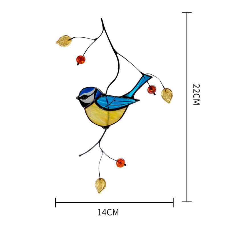 Bird Wallpaper Interior Home Decor Sticker Cartoon Pattern
