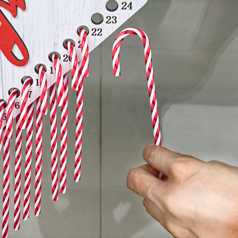 Wooden Christmas Countdown Home Decor