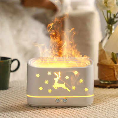 Goodies Mall SimuFlame™ Moose Humidifier