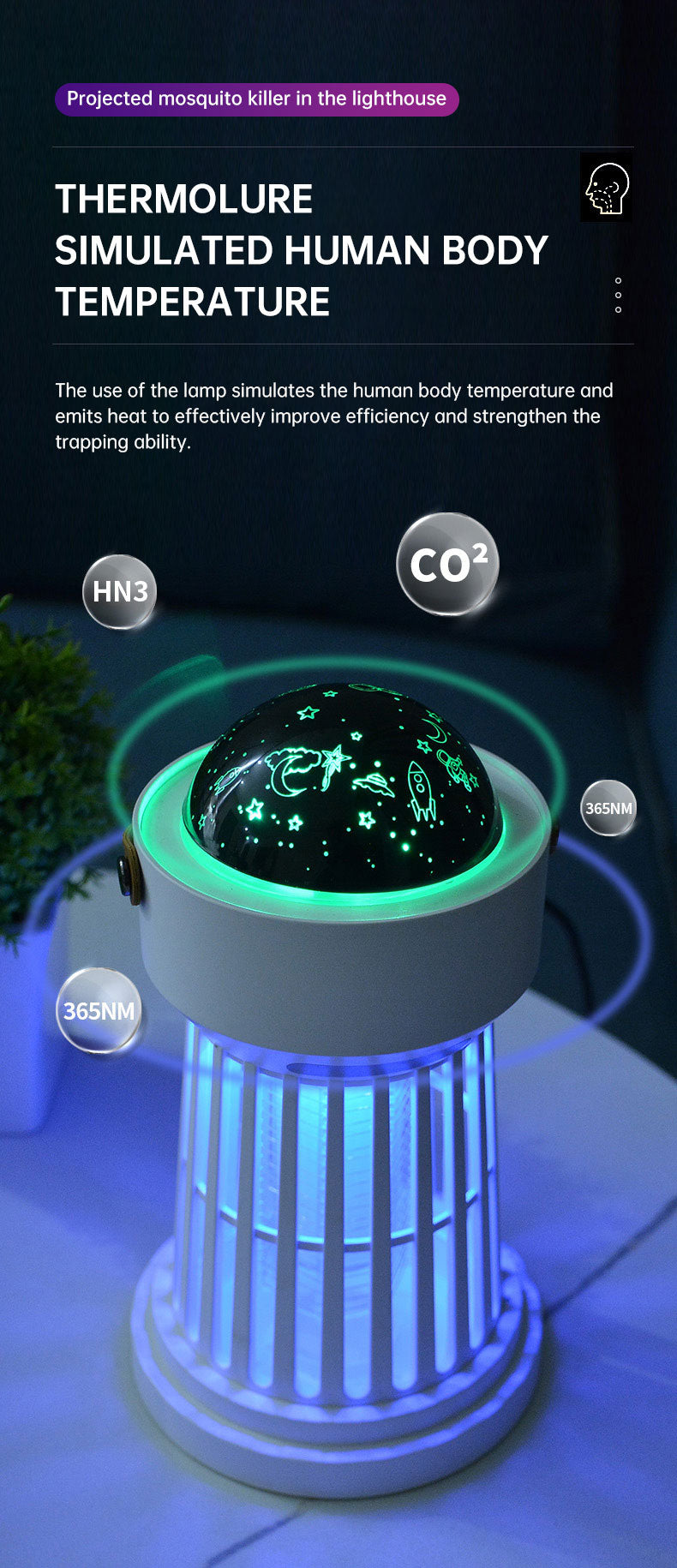 2 In 1 Electric Mosquito Killer Lamp r