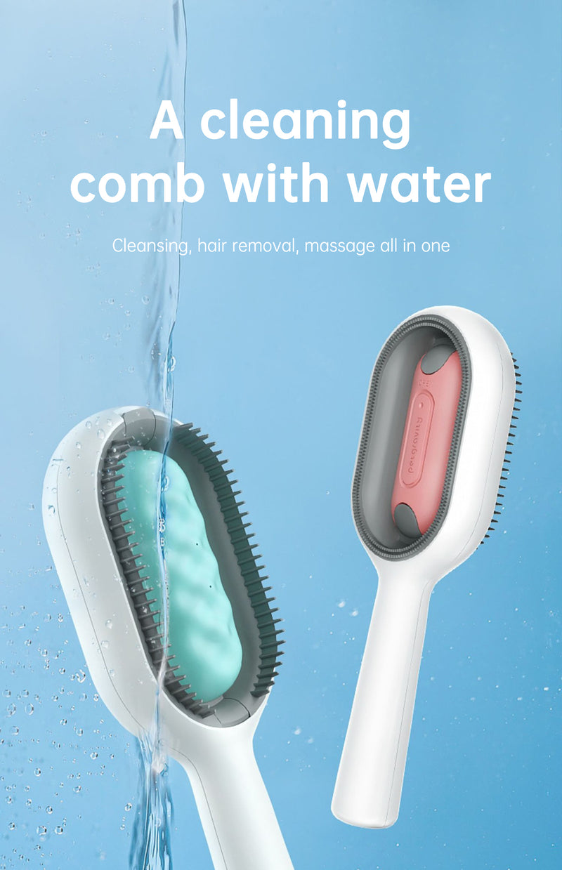 2 in 1 Hair Removal Cleaning Double Side Bath Rake Comb