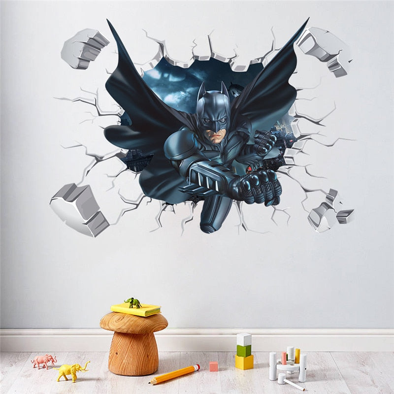 Broken Effect Decorative Wall Stickers for Nursery and Kids Room