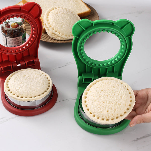 Circular Sandwich Cutting Mold Guard Stainless Steel Baking Tool Cake, Biscuit, and Toast Sandwich Pocket Bread mold
