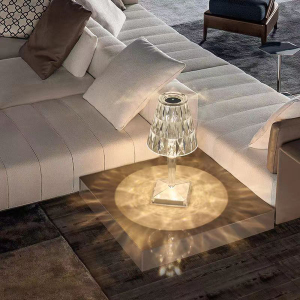 Goodies Mall CrystalGlow™ USB Diamond Desk Lamp