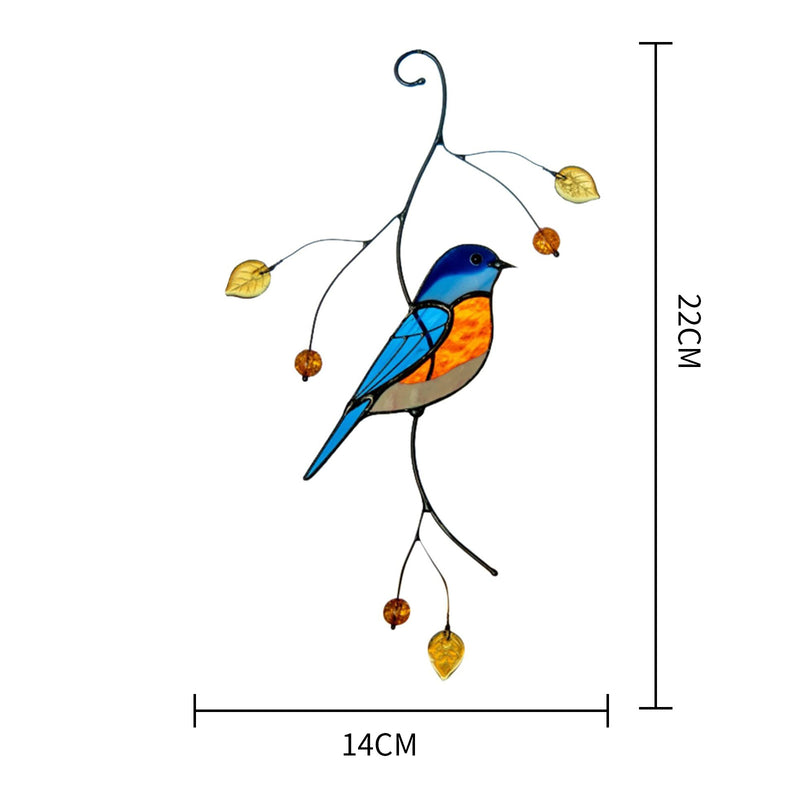 Bird Wallpaper Interior Home Decor Sticker Cartoon Pattern