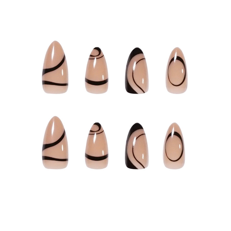French Manicure Press-On Nails