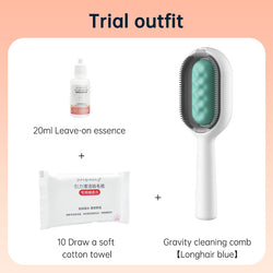 2 in 1 Hair Removal Cleaning Double Side Bath Rake Comb