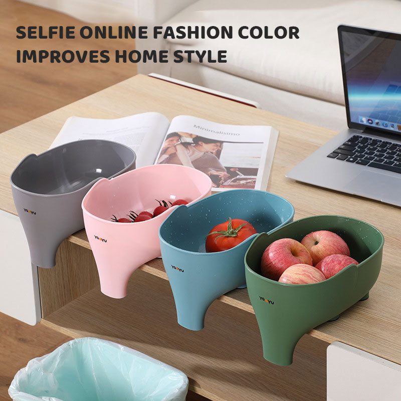 Elephant Drain Basket Multipurpose Kitchen Storage Drain Basket
