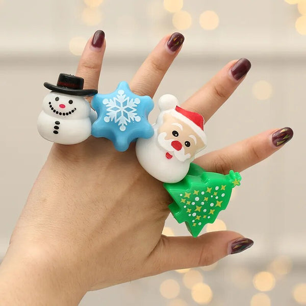 LED Finger Toys - Festive Hand Decor
