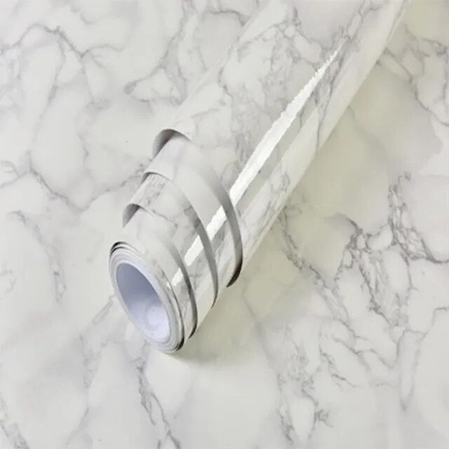 Waterproof Marble Wallpaper Vinyl for Living Room Furniture