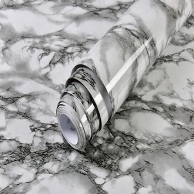 Waterproof Marble Wallpaper Vinyl for Living Room Furniture