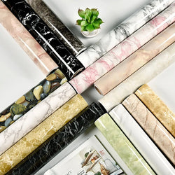 Waterproof Marble Wallpaper Vinyl for Living Room Furniture