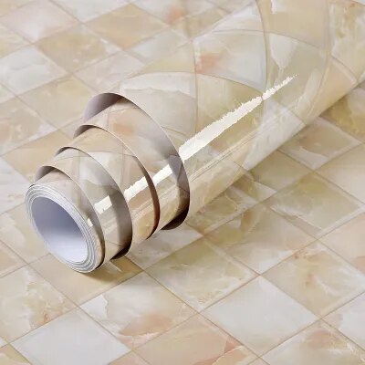 Waterproof Marble Wallpaper Vinyl for Living Room Furniture