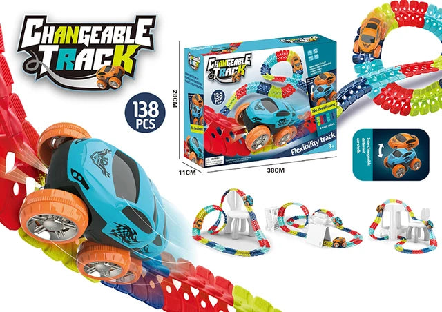 Anti Gravity Assembly Rail Car Gift  Toy