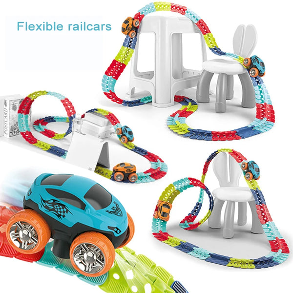 Anti Gravity Assembly Rail Car Gift  Toy