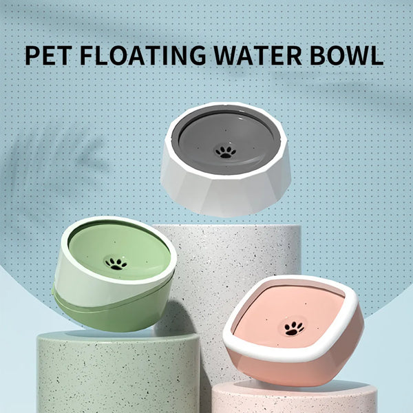 Pet Bowl Dog Cat Floating Bowl Water Drinker