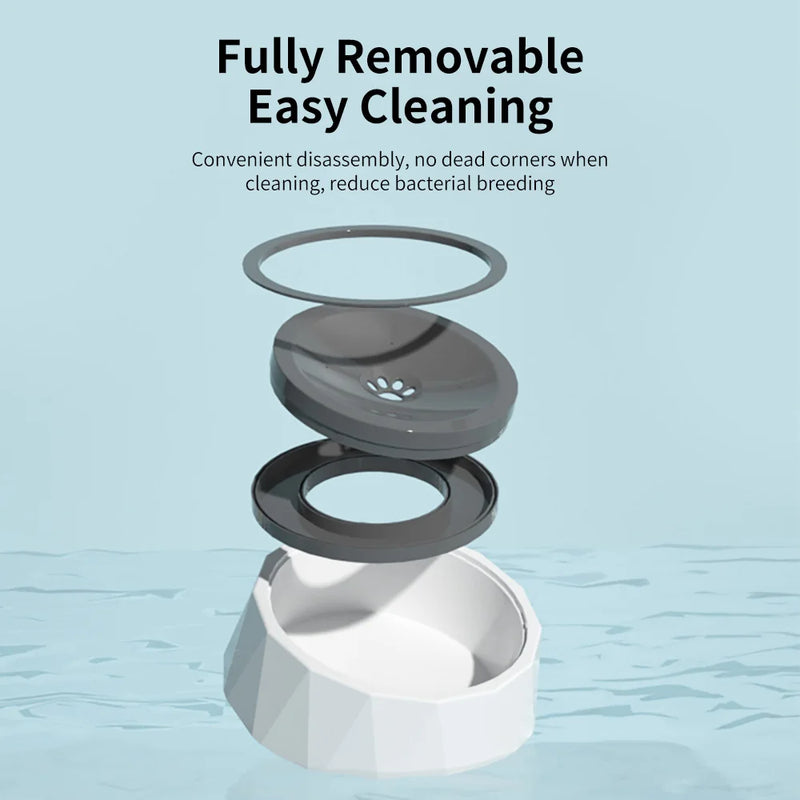 Pet Bowl Dog Cat Floating Bowl Water Drinker