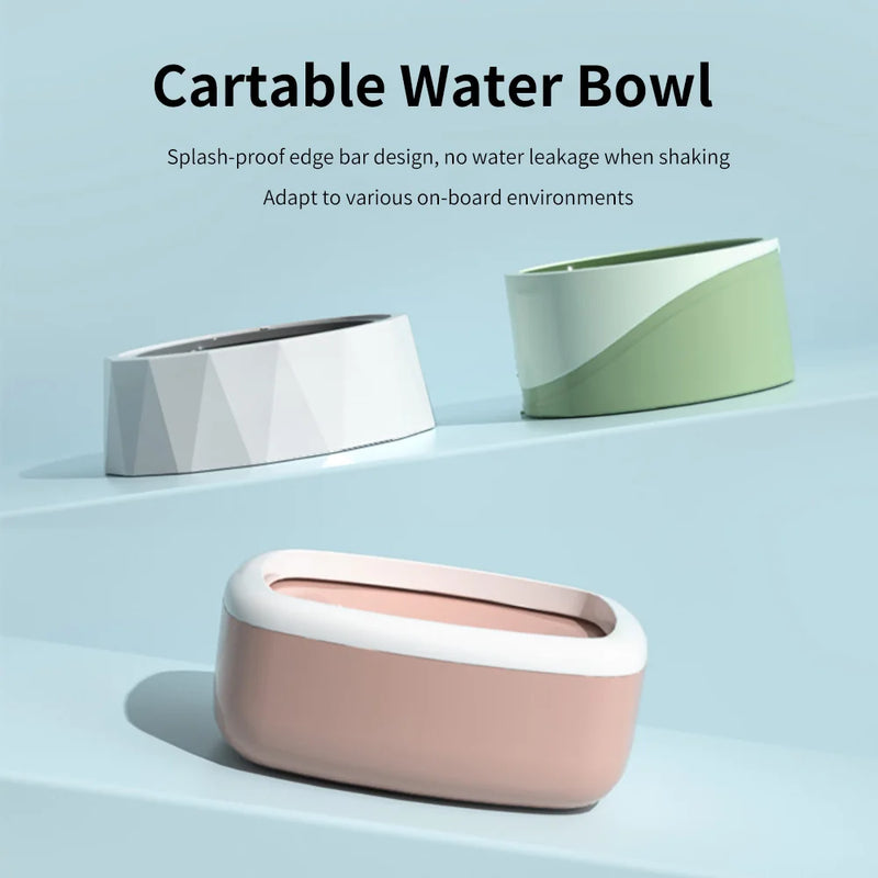 Pet Bowl Dog Cat Floating Bowl Water Drinker
