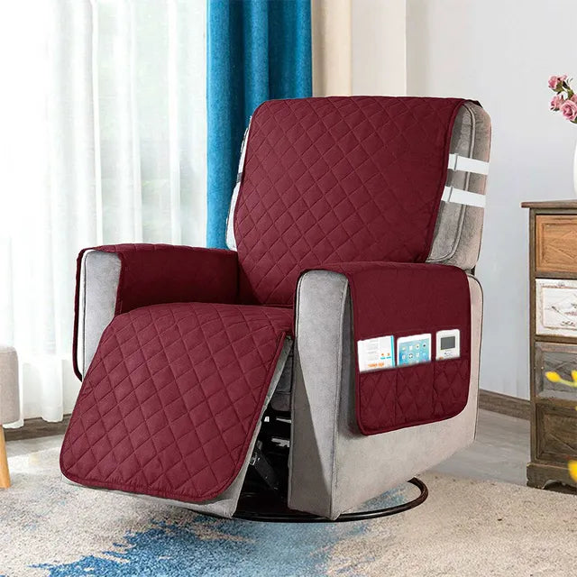Quilted Couch Sofa Cover Anti-wear Sofa Covers