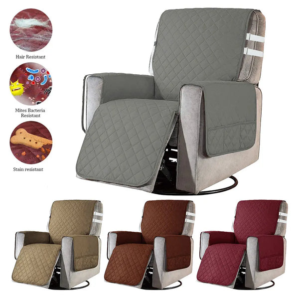 Quilted Couch Sofa Cover Anti-wear Sofa Covers