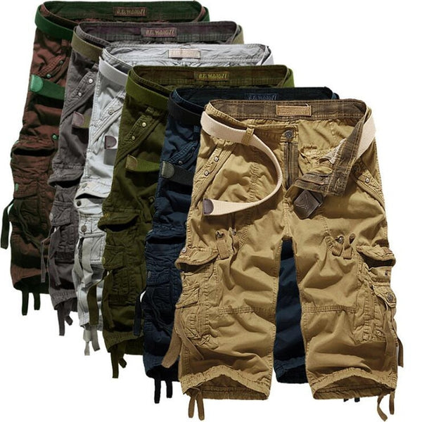 Goodies Mall Urban Camo Cargo Shorts